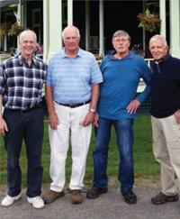 Four members of the Class of 1964.